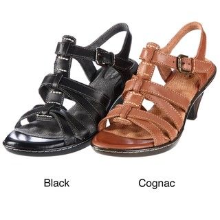 SoftWalk Womens Reno Leather Sandals FINAL SALE