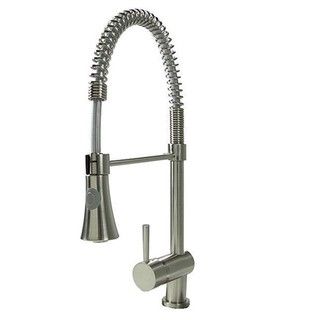 Tall Coil Stainless Steel Kitchen Faucet