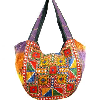 Floss Stich Vintage Design Banjara Hobo Bag (India) Today $179.99