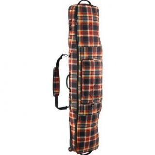  Burton Wheelie Gig Bag 152 (Majestic Black Plaid) Clothing