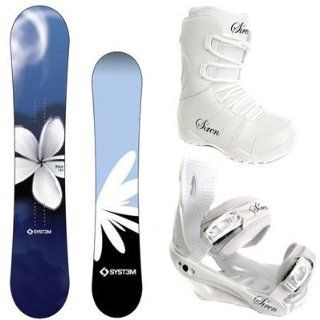 System Mist 148 Cm Snowboard, Boots, Bindings Package