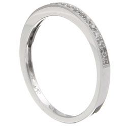 14k White Gold 1/10ct TDW Diamond Ring
