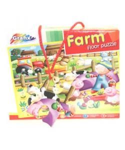 Grafix Farm Floor Puzzle45 Piece Toys & Games