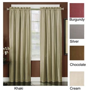 Irridescent Faux Silk 95 inch Thermal backed Panel Pair