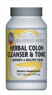 Herbs Herbal Colon Cleanser and Tonic (100 Capsules)