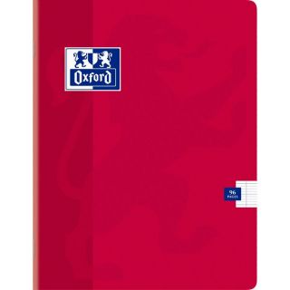 Cahier 96 Pages 17x22cm ROUGE   Achat / Vente CAHIER OXFORD Cahier 96