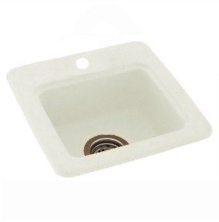 Swanstone BS 1515 018 15 Inch by 15 Inch Small Entertainment Sink