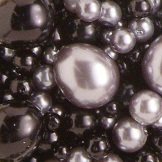 Assorted Glass Pearls, 156/Pkg, Black Hematite Arts, Crafts & Sewing