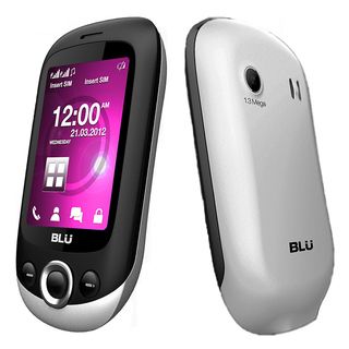 BLU Spark TV S130T GSM Unlocked Dual SIM Cell Phone   Silver