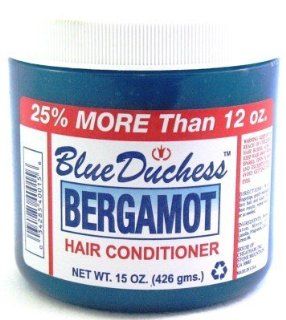 Blue Duchess Bergamot Hair Conditioner 15 oz. Jar Beauty
