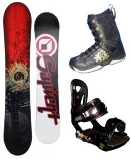 159cm Sapient Alive Snowboard Boots Bindings Package Deal