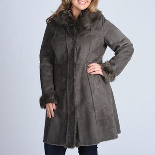Nuage Womens Plus Size Alta Oversized Coat