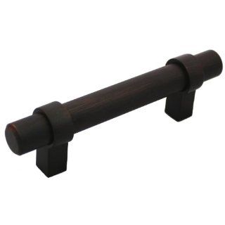 Cosmas 161 3ORB Oil Rubbed Bronze Euro Style Cabinet Bar Handle Pull