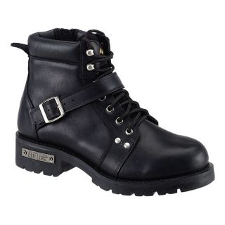 AdTec Mens Black Leather/ YKK Zipper Boots Today $85.99