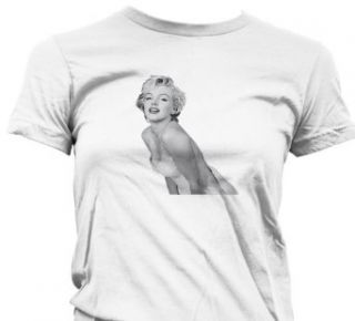 Marilyn Monroe Classic Juniors T shirt, Womens Juniors