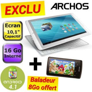 Archos 101 XS G10 16 Go + Clavier + MP3 Offert   Achat / Vente