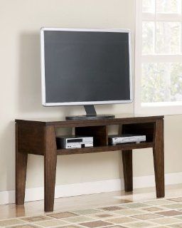 Contemporary Dark Brown Deagan TV Stand Furniture & Decor