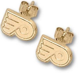 Anderson Jewelry Philadelphia Flyers 10K Gold Earrings