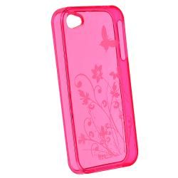 Hot Pink/ Blue/ Purple/ Orange/ Green TPU Cases for Apple iPhone 4/ 4S