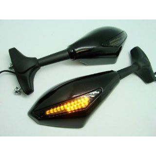 Smoke LED Integrated Mirrors for Yamaha Fzr600 YZF 600 R6 R6s R1