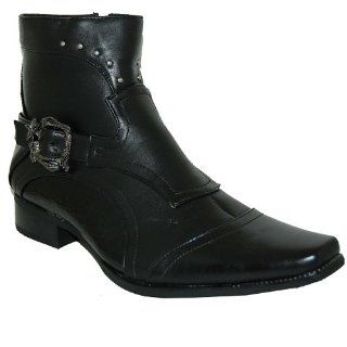 cuban heel boots: Shoes