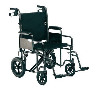 Heavy Duty Wide Folding Bariatric Transport Wheelchair