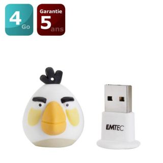 Mini clés USB au design exclusif Angry Brids   White Bird   Capacité