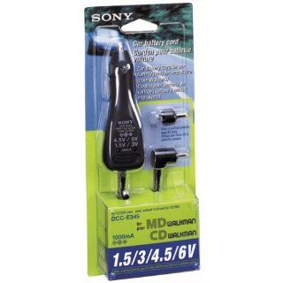 Sony DCC E345 Car DC Adaptor with Selectable Voltage