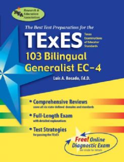Preparation for the Texes 103 Bilingual Generalist, Ec 4 (Paperback