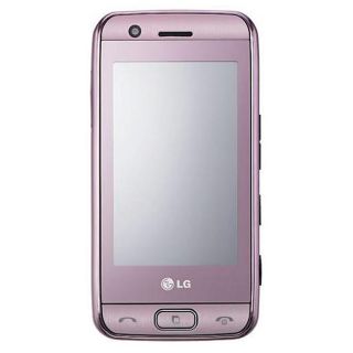 LG GT505 Pink GSM Unlocked 3G Touch Cell Phone