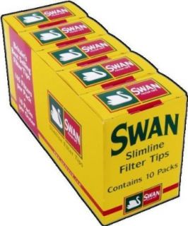  Swan Slimline Filter Tips 165/Box 10Boxs/Pk (088010) Clothing