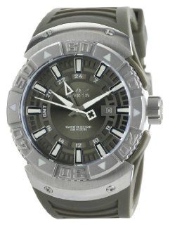 Invicta Mens 0665 II GMT Grey Dial Polyurethane Watch Watches