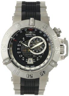 Invicta Mens 6161 Subaqua Noma III GMT Stainless Steel Watch Watches