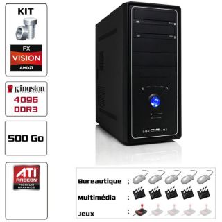 PC Kit Multimédia 500Go 4Go   Achat / Vente PC EN KIT PC Kit