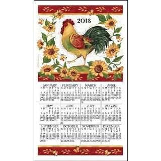 Morning Song Linen Kitchen Towel Calendar 2013: Office