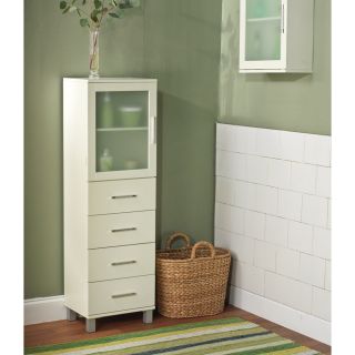 Frosted Pane 4 Drawer Linen Cabinet Today $154.99 3.6 (14 reviews