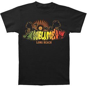 Rockabilia Sublime Rays Slim Fit T shirt Clothing