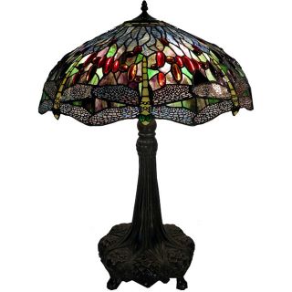 Tiffany style Dragonfly Table Lamp