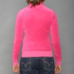 Juicy Couture Womens Fuschia Nook & Cranny Track Jacket