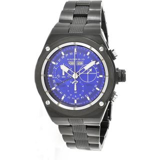 Android Mens Interceptor Blue Dial Stainless Steel Watch