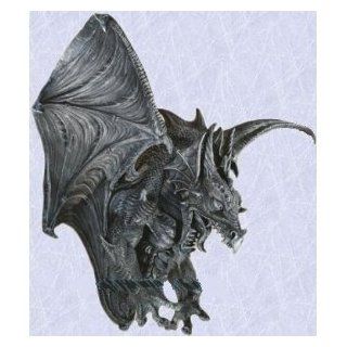 Mystical Medieval Gothic Dragon Wall Sculpture New (The