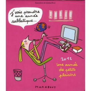 almanach 2012 des paresseuses   Achat / Vente livre Soledad Bravi
