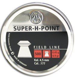 RWS Super H Point .177 Pellets   500 ct