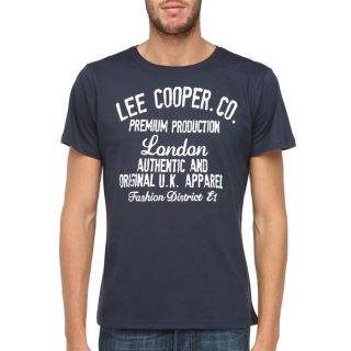LEE COOPER T Shirt Homme Marine   Achat / Vente T SHIRT LEE COOPER T