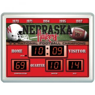 Nebraska Cornhuskers Scoreboard Clock