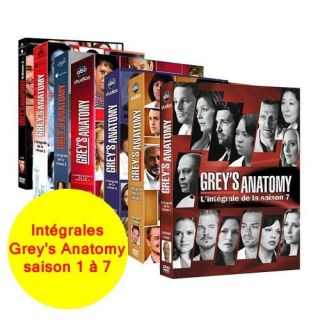 DVD Greys Anatomy 1 à 7 en DVD SERIE TV pas cher