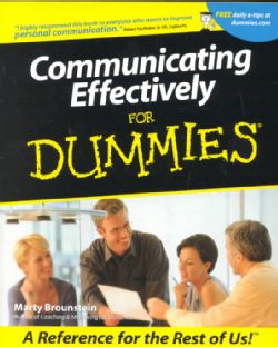 Communicating Effectively for Dummies (Paperback) Today $17.82