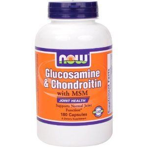  Now Foods Glucosamine & Chondroitin w/MSM, 180 caps Beauty