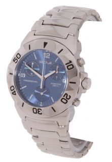 Sector 220 Stainless Chronograph Blue Dial Watch