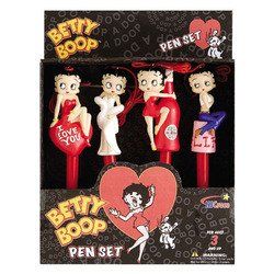 Betty Boop Pen Set Black Box